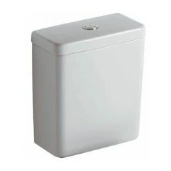 Ideal Standard Spülkasten Cube 6liter E7971, Zulauf Seitlich, Farbe: Weiß - E797101