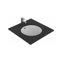 Ideal Standard Connect Unterbauwaschtisch Rund 480mm E5054, Farbe: Weiß - E505401