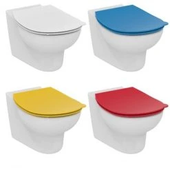 Ideal Standard Contour 21 Kinder WC-Sitzring Schools Für S4542, S4542, Farbe: Rot - S4542GQ