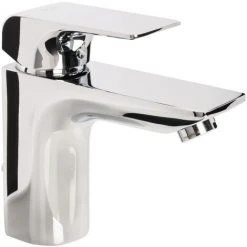 IDEAL STANDARD Ideal Waschtischarmatur Standard Strada, A6449AA, Einhandmischer Für Waschtisch Mit Keramikkartusche, Heißwassertemperaturkontrolle, Chrom, 09720 8