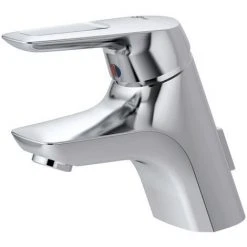 Ideal Standard Waschtischarmatur Ceramix Blue, Piccolo, , Ausladung 117mm, Chrom, A5 X 1AA