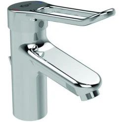 Ideal Standard Waschtischarmatur Ceraplus 2,mit Bügelgriff, , Ausld. 112mm, Chrom, BC095AA