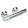 Ideal Standard Brausethermostat Aufputz Ceraplus 2, Gesamte Ausld. 115 X 133mm, Chrom, A6871AA