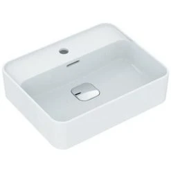 Ideal Standard Aufsatzwaschtisch STRADA II Mit Überlauf, Mit Hahnloch 600 X 400 X 175 Mm Weiß T299801