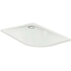 Eck Acryl-Duschwanne 100X80 Cm Ideal Standard Ultraflat Mit Ablaufloch Ø90 Mm | Weiß