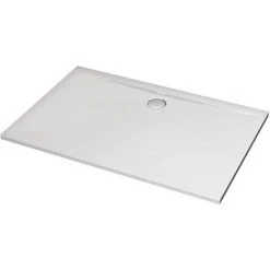 Rechteckige Acryl-Duschwanne 140X90 Cm Ideal Standard Ultraflat Mit Ablaufloch Ø90 Mm | Weiß