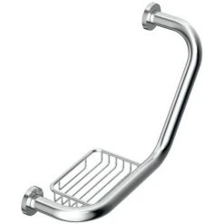 Ideal Standard A9114AA Wannengriff IOM Mit Integrierter Seifenschale, Chrom