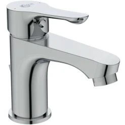 Ideal Standard Alpha Waschtischmischer Mit Ablaufgarnitur Chrom Ausladung 115mm