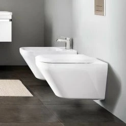 Ideal Standard Tonic II Wand-Tiefspül-WC, Weiß Ohne