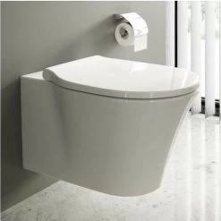 Ideal Standard Connect Air Wand-Tiefspül-WC Weiß, Spülrandlos Weiß