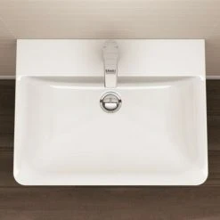 Ideal Standard Connect Air Cube Waschtisch 650x460x160 Mm Weiß Ohne