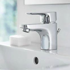 Ideal Standard CeraPlan III Einhebel-Waschtischarmatur 130 Verchromt