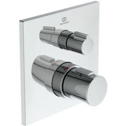 Ideal Standard Thermostat Ceratherm C100 Unterputz Chrom A6956AA
