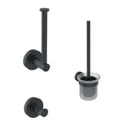 IDEAL STANDARD Accessoires-Paket IOM 1 A9119, A9132, A9115 Silk Black A9246XG