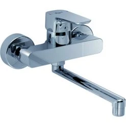 Ideal Standard Wand-Küchenarmatur Ceraplan III Chrom B0726AA