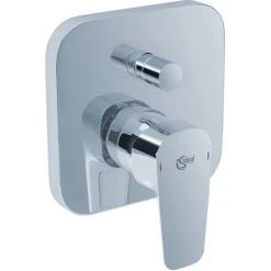 Ideal Standard Badearmatur Unterputz Ceraplan III, Bausatz2, Rosette 165x165mm, Chrom