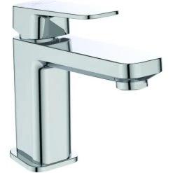 Ideal Standard Waschtischarmatur Tonic II, 5 L/min., Ohne Ablgarn., Ausld. 126mm, Chrom