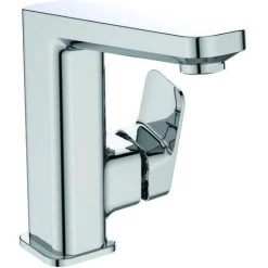 Ideal Standard Waschtisch-Armatur Tonic II, Mit Hohem Auslauf, 5 L/min., Ohne Ablgarn., Ausld.135mm, Chrom