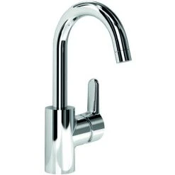 Ideal Standard Waschtisch-Armatur Connect Blue, Ohne Ablgarn., Mit Hohem Ausl., Ausld. 146mm, Chrom