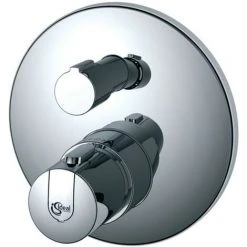 Ideal Standard Einzelthermostat UP CERATHERM 100, Bausatz 2, Rosette D:163mm, Chrom