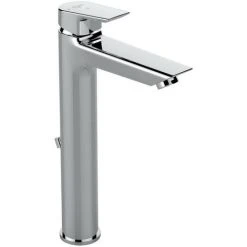 Ideal Standard Tesi, Waschtischarmatur M. Verl. Sockel, M. Ablgarn.