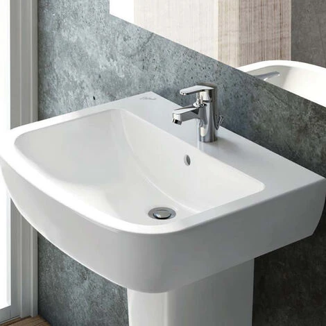 IDEAL STANDARD Wandwaschbecken 60X49,5 Aus Keramik Dolomite Gemma 2 – Bild 3