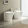 Ideal Standard Connect Air AquaBlade Wandhängende Sanitärkeramik Mit übersetztem Ablauf Und Soft-Close-Sitz