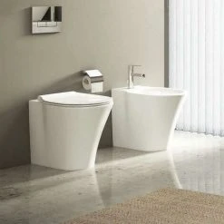 Ideal Standard Connect Air AquaBlade Wandhängende Sanitärkeramik Mit übersetztem Ablauf Und Soft-Close-Sitz