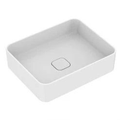 Ideal Standard 50x40 Aufsatzwaschbecken Strada II Ohne Hahnloch Und Überlauf