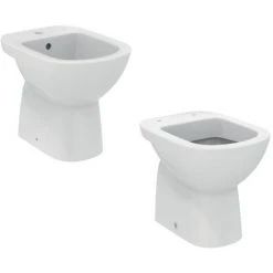 Wandmontierte Sanitärkeramik Mit Traditionellem Schließsitz Life Ideal Standard Kollektion - Wandablauf