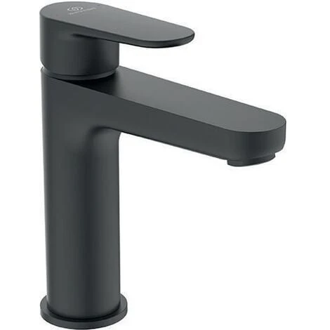 IDEAL STANDARD Waschtischarmatur CERAFINE O Ausldg 125mm Push Open-Ventil Silk Black BD131XG